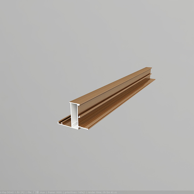 Aluminium Extrusion Profiles Transportation Tools Tolerance ±1% For Windows And Doors