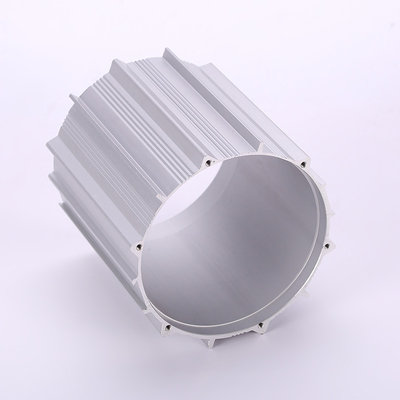 Custom Aluminium Profile Extrusion for Motor Housing Tolerance ±1% Thickness Customized