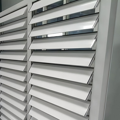 Enhance Your Garden Fence with Grade 6000 Series Half Hiding Aluminum Louver Profiles