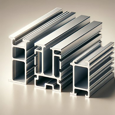 Custom Aluminum Extrusions Profiles for CNC Processing Punching Drilling and Cutting