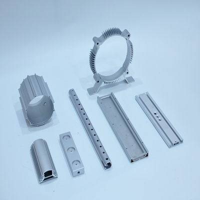 Custom Aluminum Extrusions Profiles for CNC Processing Punching Drilling and Cutting