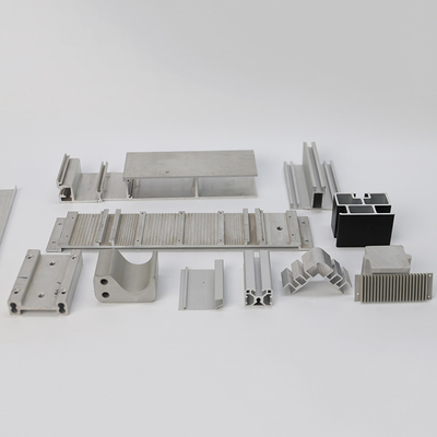 Custom Aluminum Extrusions Profiles for CNC Processing Punching Drilling and Cutting