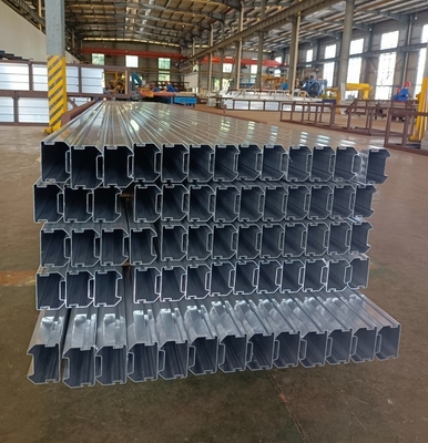 Extruded Aluminium Profile Tubes For Shelf Large Quantity Mill Finish 6063/6061 T5 Alloy