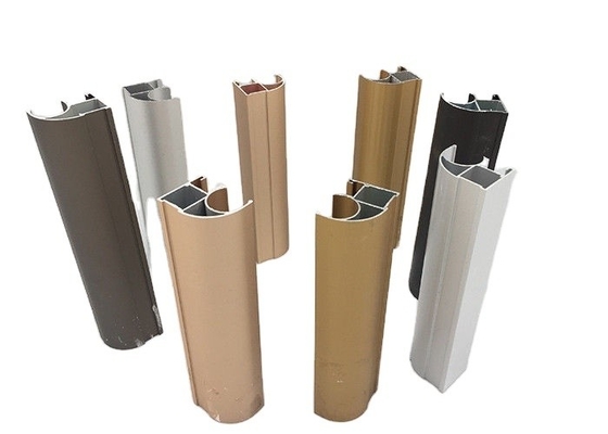 Customized Color Aluminium Profile for Furniture Cabinet Door and Window in GB Standard