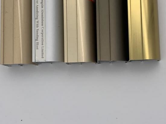 Customized Color Aluminium Profile for Furniture Cabinet Door and Window in GB Standard