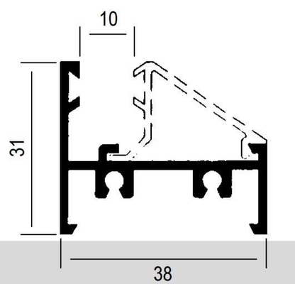 Colombia Series7038 5020 3831 744 8025 Shengxin 6063 T5 Aluminum Extrusion Profiles for Door