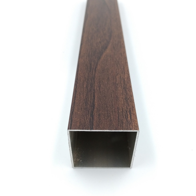 Chemical Composition Aluminium Square Tubes for Blinds Shutters and Customized Thickness