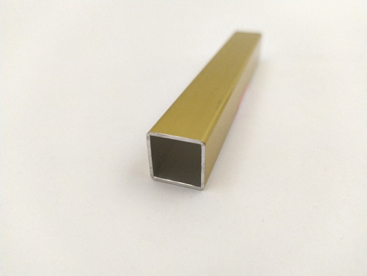 Chemical Composition Aluminium Square Tubes for Blinds Shutters and Customized Thickness