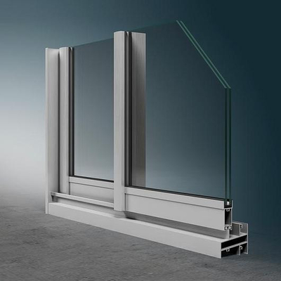 GB5237-2008 Standard Modern Design Aluminum Profile for Double Glass Window and Door