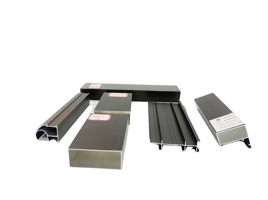 Powder Coating Square Aluminium Profile for Windows and Doors GB5237-2008 Standard