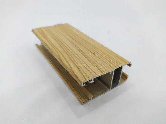 T3-T8 Temper Aluminium Extrusion Profiles for Window and Door Frames in Square Shape