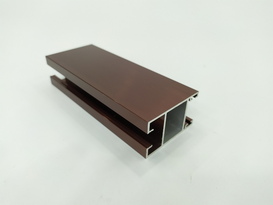 T3-T8 Temper Aluminium Extrusion Profiles for Window and Door Frames in Square Shape