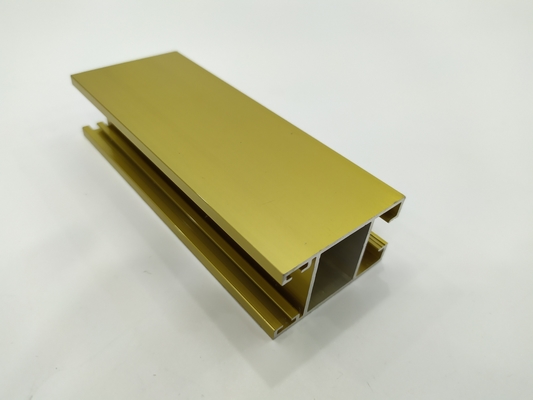 Customizable Wood Grain Aluminium Extrusion Profiles for Architectural Designs Blanco