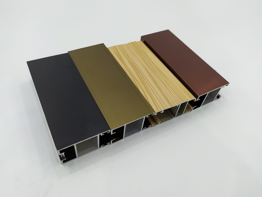 Large Aluminium Extrusion Profile 6063 Grade Alloy For Windows And Doors Applications