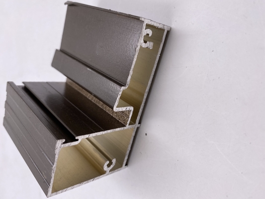 6063 Aluminum Alloy 5.8-6.0M Length Aluminum Profiles for Casement Windows 28/30.5