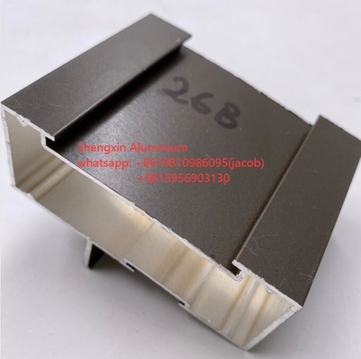 Non-secondary aluminium alloy profile for 28 30.5 38 casement window in South Africa