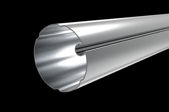 5.8-6.0M Length Aluminum Keder Rail for Tent Frame Corrosion-Resistant Mill Finish