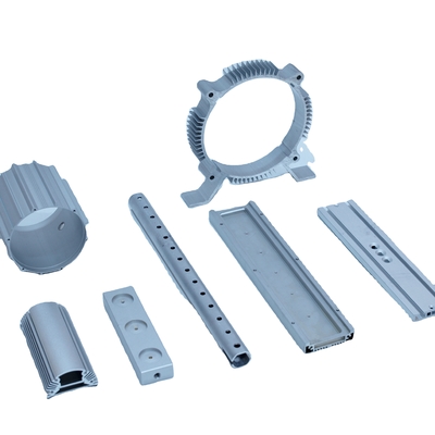 Anodized CNC Extrusion Aluminum Profiles for Industrial Section 0.8mm-2.0mm Thickness