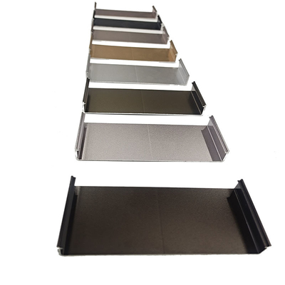 0.30mm Thickness Customized Anodized Aluminium Profile for Glass Railing U Shape