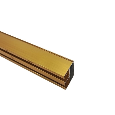 Shengxin Golden Silver Anodized Aluminium Profiles for Sliding Wardrobe Doors Is Alloy