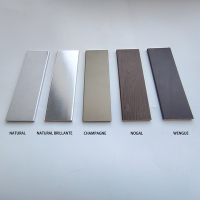 ISO Certified Powder Coated Aluminium Profile for Mexico Window and Door Frames 6063 Alloy