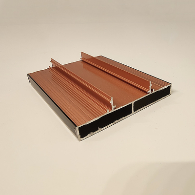 High Strength Narrow Mullion Aluminium Curtain Wall Profile with ISO9001 Certification
