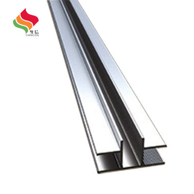 Customized 0.30mm Thickness Silver Anodizing Aluminium Profiles for Solar Panel Frames