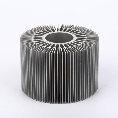 Punching Drilling Extruded Aluminum Heat Sink 0.8mm-2.0mm for Machines by Shengxin