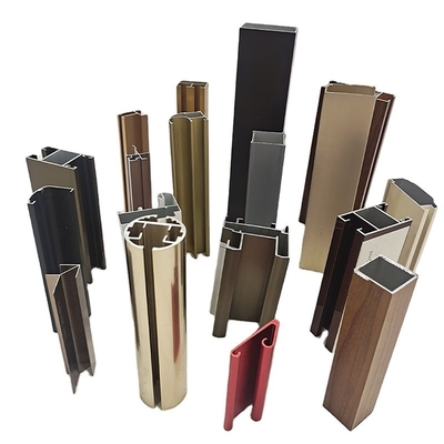Customized 6063 T5 Aluminum Profile for Casement Window Alloy or Not CNC Deep Process