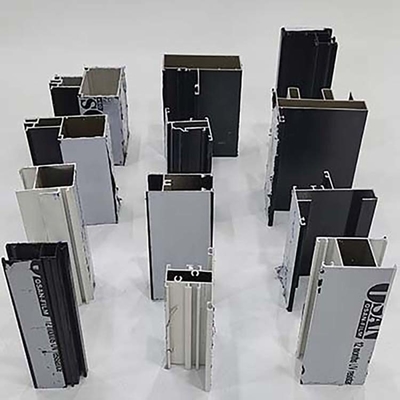 0.8mm-2.0mm Thickness Aluminum Profile For Doors And Windows With GB5237-2008 Standard