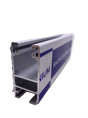 Apartment Window Aluminum Extrusion Profiles with Thickness 0.8mm-2.0mm and Excellent