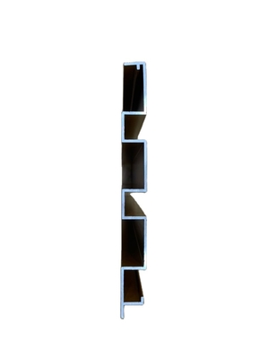 Aluminum Slats with Wood Effect Paint Perfect Combination of Strength and Style