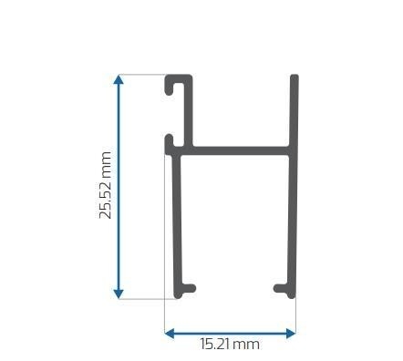 Mexico Windows and Doors Aluminium Extrusion Profiles Anodizing Powder Coating Mill Finish
