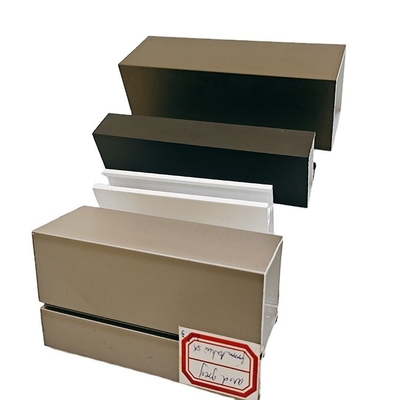 6063 T5 Aluminum Extrusion Profile for Square Window Profiles in and Customized Colors