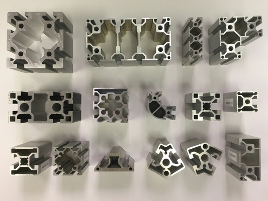 6063 T5 Aluminum Extrusion Profile for Square Window Profiles in and Customized Colors