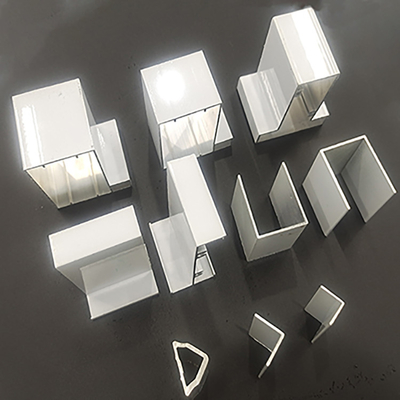 6063 T5 Aluminum Extrusion Profile for Square Window Profiles in and Customized Colors