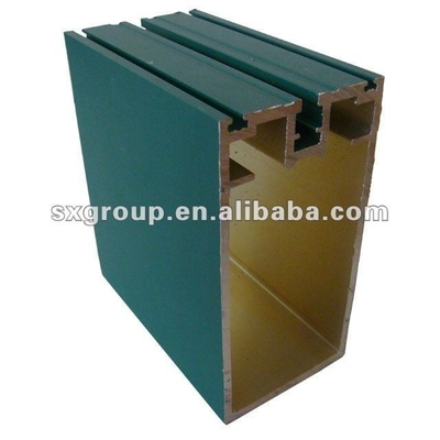 Building Construction Doors and Windows Aluminium Profile in with Customized Colors