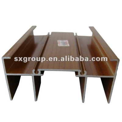 Building Construction Doors and Windows Aluminium Profile in with Customized Colors
