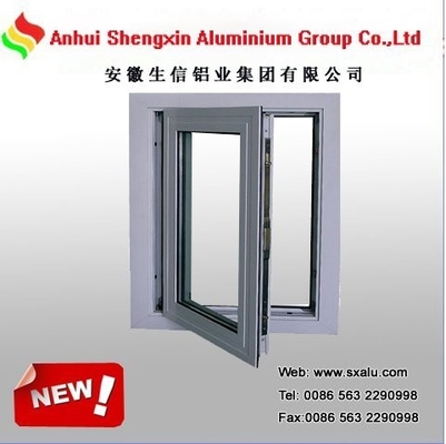 Building Construction Doors and Windows Aluminium Profile in with Customized Colors