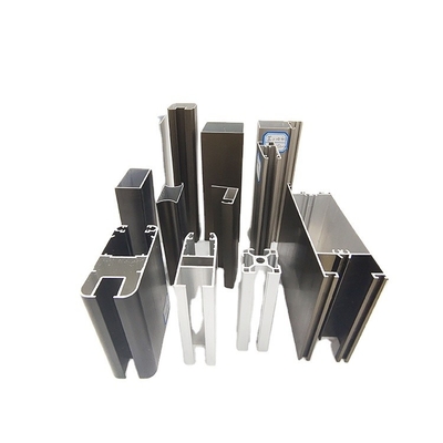 Building Construction Window and Doors Partition System with Square Alloy 6000 Series