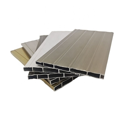 Customized Black Aluminum Sliding Door Profile with Anhui Shengxin Silver White Oxidation