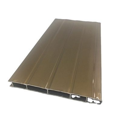 Customized Black Aluminum Sliding Door Profile with Anhui Shengxin Silver White Oxidation