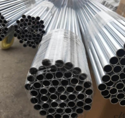 Circular Tube Extrusion Aluminum Profile in Custom Length with Customized Colors