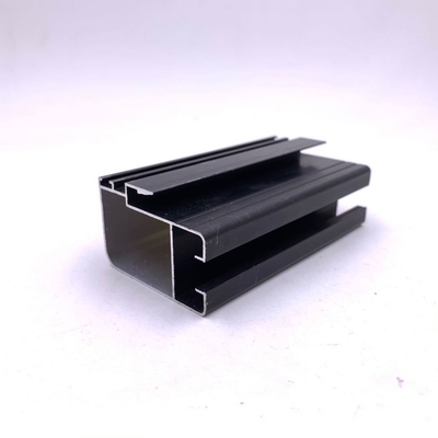 Building Construction Window and Door Aluminum Profile Custom Silver Anodizing Extrusion