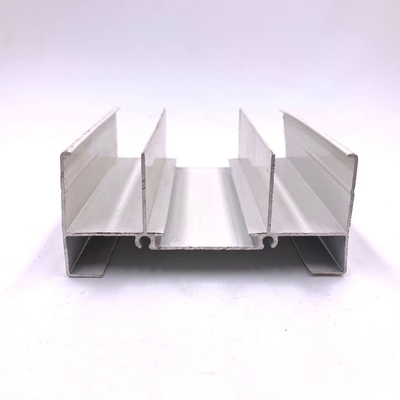 Building Construction Window and Door Aluminum Profile Custom Silver Anodizing Extrusion
