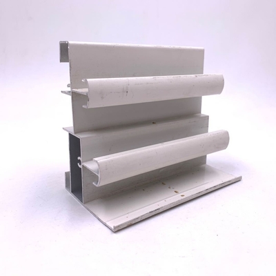 Building Construction Window and Door Aluminum Profile Custom Silver Anodizing Extrusion