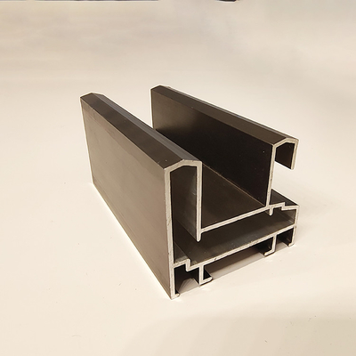 Aluminum Frame Sliding Rail for 6000 Series Grade Aluminium Profile Windows and Doors