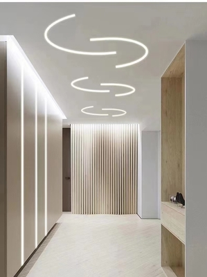 Custom Aluminium Profile for LED Lighting Strip 6063 T3-T8 1m 2m 3m Meet GB Standard