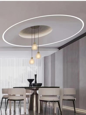 Custom Aluminium Profile for LED Lighting Strip 6063 T3-T8 1m 2m 3m Meet GB Standard