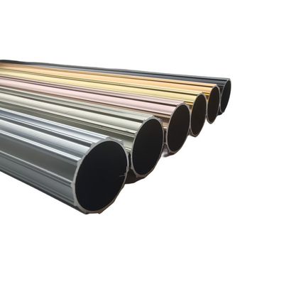 Polished Brushed Anodized Powder Coated Wood Grain Aluminum Profiles for Doors and Windows